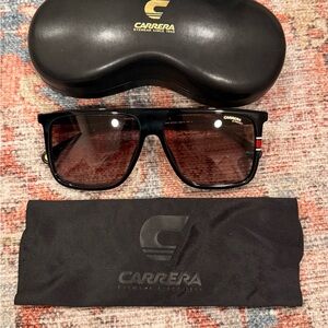 BRAND NEW Carrera Sunglasses with case and cloth